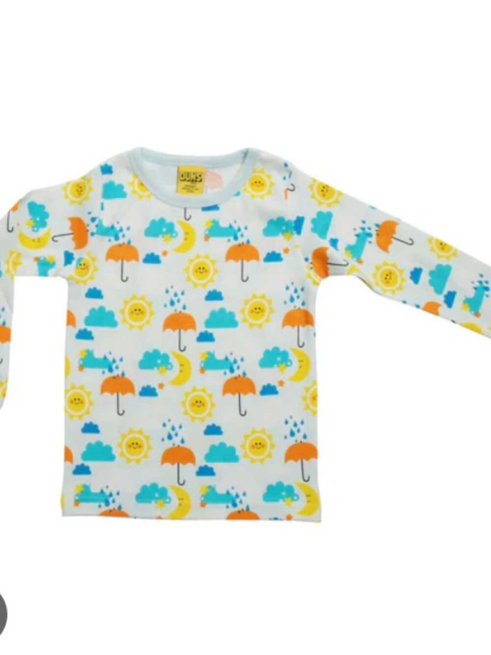 ☀️☔ DUNS Sweden Sun & Rain Long-Sleeve Top – 110cm (Approx. 5Y) ☔☀️